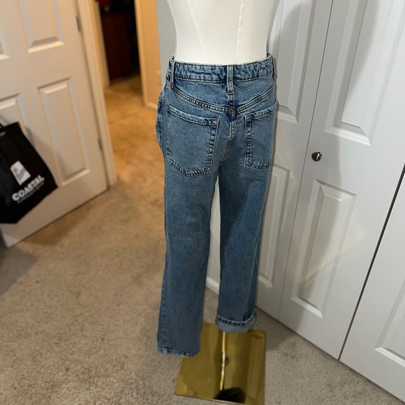 Wild Fable Light Wash High Rise Straight Leg Denim Jeans - Blue - Picture 6 of 11